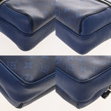 LOUIS VUITTON ルイヴィトン タイガラマ アウトドアメッセンジャー PM コバルト M30242 メンズ モノグラムキャンバス/レザー ショルダーバッグ ABランク 中古 銀蔵