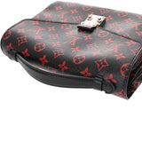 LOUIS VUITTON ルイヴィトン モノグラム アンフラルージュ ポシェットメティス MM  ブラック/レッド M41462 レディース モノグラムキャンバス ハンドバッグ ABランク 中古 銀蔵