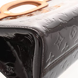 LOUIS VUITTON ルイヴィトン モノグラムヴェルニ ロクスバリードライブ 2WAY アマラント M91995 レディース ヴェルニ ハンドバッグ Aランク 中古 銀蔵