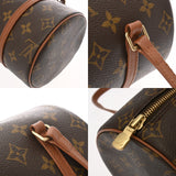 LOUIS VUITTON ルイヴィトン モノグラム パピヨン PM 旧型 ブラウン M51366 レディース モノグラムキャンバス ハンドバッグ ABランク 中古 銀蔵