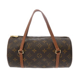 LOUIS VUITTON ルイヴィトン モノグラム パピヨン PM 旧型 ブラウン M51366 レディース モノグラムキャンバス ハンドバッグ ABランク 中古 銀蔵