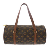 LOUIS VUITTON ルイヴィトン モノグラム パピヨン GM 旧型 ブラウン M51365 レディース モノグラムキャンバス ハンドバッグ Aランク 中古 銀蔵