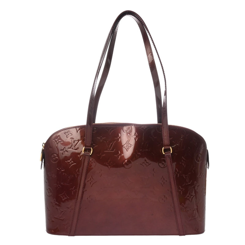 LOUIS VUITTON ルイヴィトン モノグラムヴェルニ アヴァロン MM ルージュフォーヴィスト M91567 レディース ヴェルニ ショルダーバッグ ABランク 中古 銀蔵