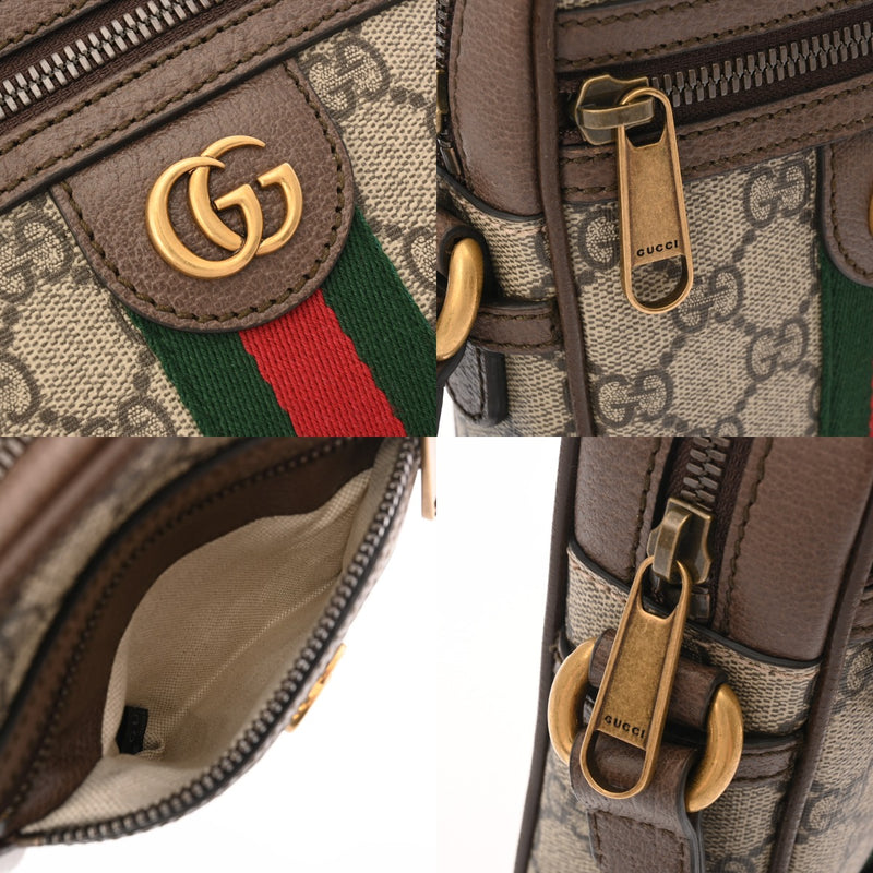 Gucci メッセンジャーバッグ ベージュ キャンバス 【公式通販】