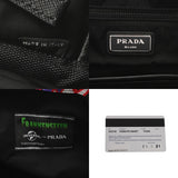 PRADA プラダ バックパック　ハート ブラック ピンク 2VZ135 メンズ ナイロン レザー リュック・デイパック Aランク 中古 銀蔵