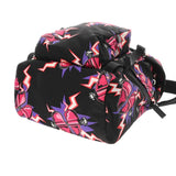 PRADA プラダ バックパック　ハート ブラック ピンク 2VZ135 メンズ ナイロン レザー リュック・デイパック Aランク 中古 銀蔵