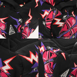 PRADA プラダ バックパック　ハート ブラック ピンク 2VZ135 メンズ ナイロン レザー リュック・デイパック Aランク 中古 銀蔵