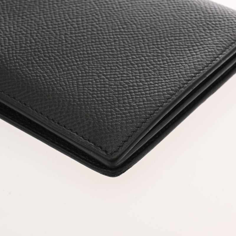 HERMES エルメス シチズンツイルロング シルクイン ブラック Z刻印(2021年頃) ユニセックス ヴォーエプソン 長財布 Bランク 中古 銀蔵