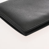 HERMES エルメス シチズンツイルロング シルクイン ブラック Z刻印(2021年頃) ユニセックス ヴォーエプソン 長財布 Bランク 中古 銀蔵