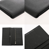 HERMES エルメス シチズンツイルロング シルクイン ブラック Z刻印(2021年頃) ユニセックス ヴォーエプソン 長財布 Bランク 中古 銀蔵