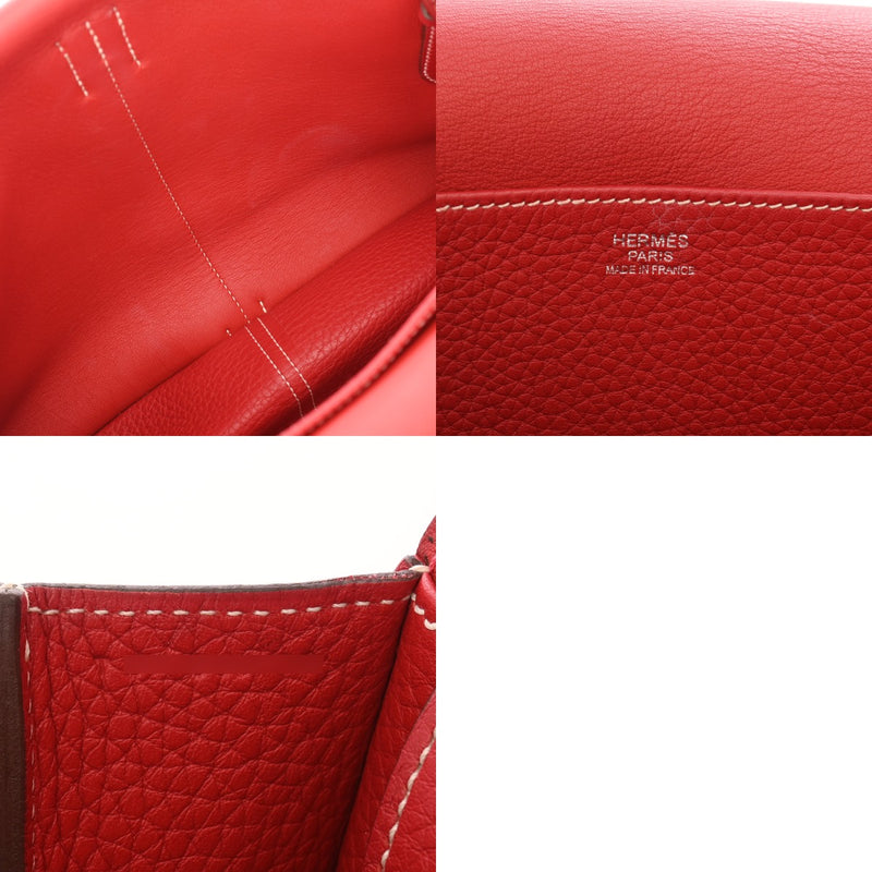 HERMES エルメス アルザン 31 ルージュカザック T刻印(2015年頃) レディース トリヨンクレマンス ショルダーバッグ ABランク 中古 銀蔵