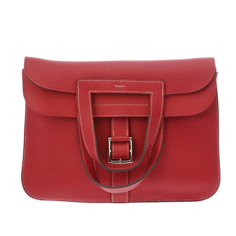 HERMES エルメス アルザン 31 ルージュカザック T刻印(2015年頃) レディース トリヨンクレマンス ショルダーバッグ ABランク 中古 銀蔵