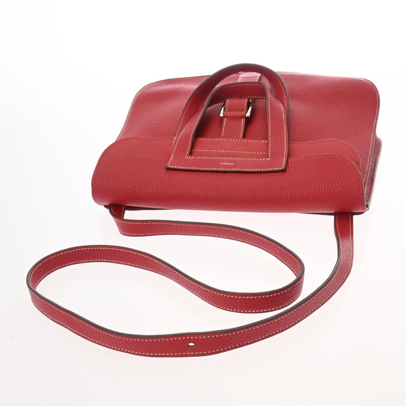 HERMES エルメス アルザン 31 ルージュカザック T刻印(2015年頃) レディース トリヨンクレマンス ショルダーバッグ ABランク 中古 銀蔵