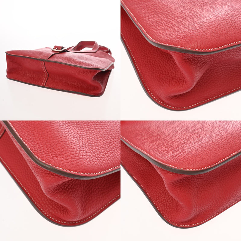 HERMES エルメス アルザン 31 ルージュカザック T刻印(2015年頃) レディース トリヨンクレマンス ショルダーバッグ ABランク 中古 銀蔵