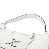 LOUIS VUITTON ルイヴィトン エピ マレル ブロン/ブルー M25312 レディース レザー ショルダーバッグ 新同 中古 銀蔵