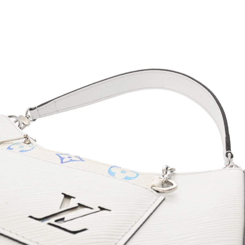 LOUIS VUITTON ルイヴィトン エピ マレル ブロン/ブルー M25312 レディース レザー ショルダーバッグ 新同 中古 銀蔵