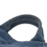 PRADA プラダ カナパ トート ブルー B1877B レディース デニム ハンドバッグ ABランク 中古 銀蔵