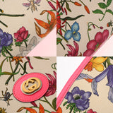 GUCCI グッチ フローラ 2WAY ホワイト/ビビットピンク 550141 レディース キャンバス レザー ハンドバッグ ABランク 中古 銀蔵