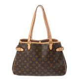 LOUIS VUITTON ルイヴィトン モノグラム バティニョール オリゾンタル ブラウン M51154 レディース モノグラムキャンバス トートバッグ Bランク 中古 銀蔵