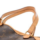 LOUIS VUITTON ルイヴィトン モノグラム バティニョール オリゾンタル ブラウン M51154 レディース モノグラムキャンバス トートバッグ Bランク 中古 銀蔵