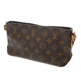 LOUIS VUITTON ルイヴィトン モノグラム トロター ブラウン M51240 レディース モノグラムキャンバス ハンドバッグ Bランク 中古 銀蔵