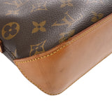 LOUIS VUITTON ルイヴィトン モノグラム トロター ブラウン M51240 レディース モノグラムキャンバス ハンドバッグ Bランク 中古 銀蔵