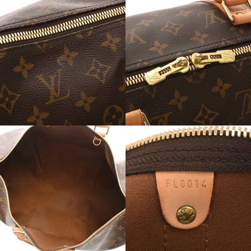 LOUIS VUITTON ルイヴィトン モノグラム キーポルバンドリエール 50 ブラウン M41416 レディース モノグラムキャンバス ボストンバッグ ABランク 中古 銀蔵
