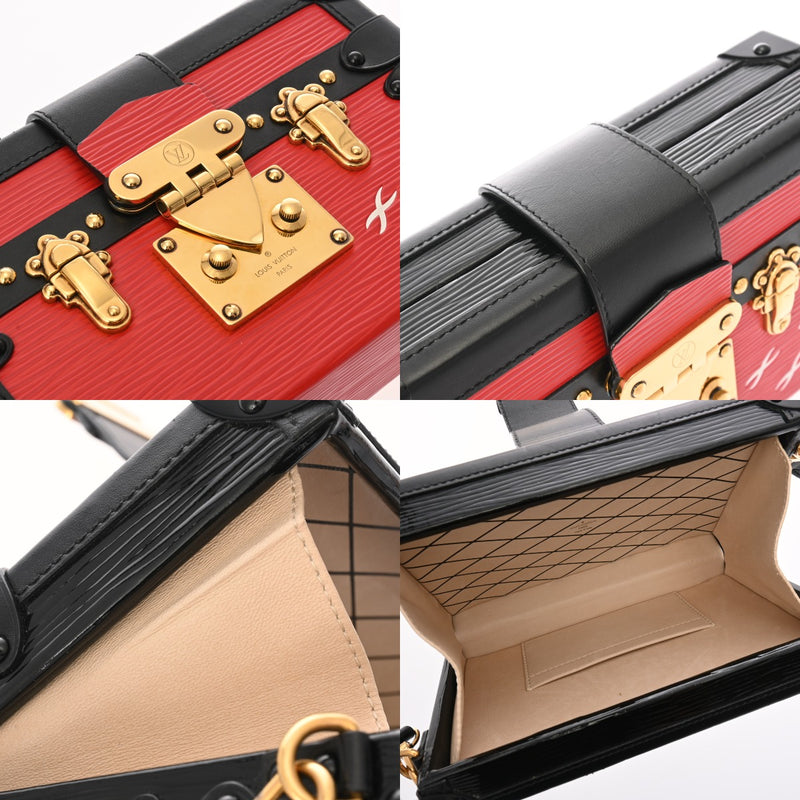 LOUIS VUITTON ルイヴィトン エピ プティットマル ルージュ M50013 レディース レザー ショルダーバッグ Aランク 中古 銀蔵