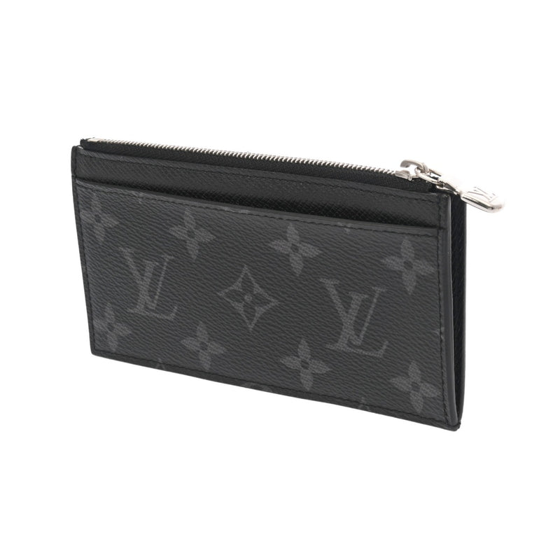 LOUIS VUITTON ルイヴィトン タイガラマ エクリプス コインカードホルダー ノワール M30271 メンズ レザー モノグラムキャンバス コインケース Aランク 中古 銀蔵