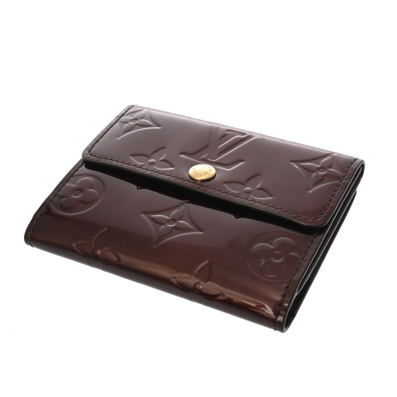 LOUIS VUITTON ルイヴィトン モノグラムヴェルニ ラドロー アマラント M93519 レディース ヴェルニ コインケース Aランク 中古 銀蔵