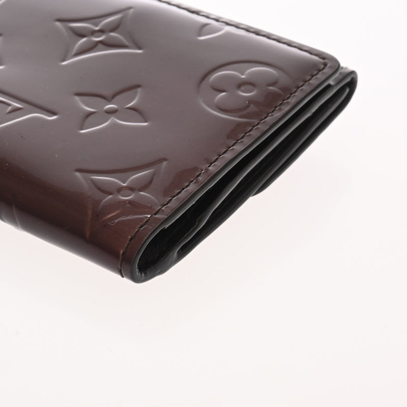 LOUIS VUITTON ルイヴィトン モノグラムヴェルニ ラドロー アマラント M93519 レディース ヴェルニ コインケース Aランク 中古 銀蔵