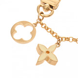 LOUIS VUITTON ルイヴィトン チェーンフルール ドゥ モノグラム ゴールド M01413 レディース GP キーホルダー Aランク 中古 銀蔵