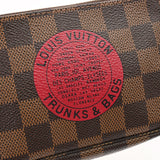 LOUIS VUITTON ルイヴィトン ダミエ ミニアクセサリーポーチ T&B ブラウン N58011 レディース ダミエキャンバス アクセサリーポーチ Aランク 中古 銀蔵
