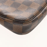 LOUIS VUITTON ルイヴィトン ダミエ ミニアクセサリーポーチ T&B ブラウン N58011 レディース ダミエキャンバス アクセサリーポーチ Aランク 中古 銀蔵