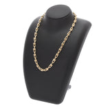 TIFFANY&Co. ティファニー ハードウェア スモールネックレス レディース K18イエローゴールド YG ネックレス Aランク 中古 銀蔵