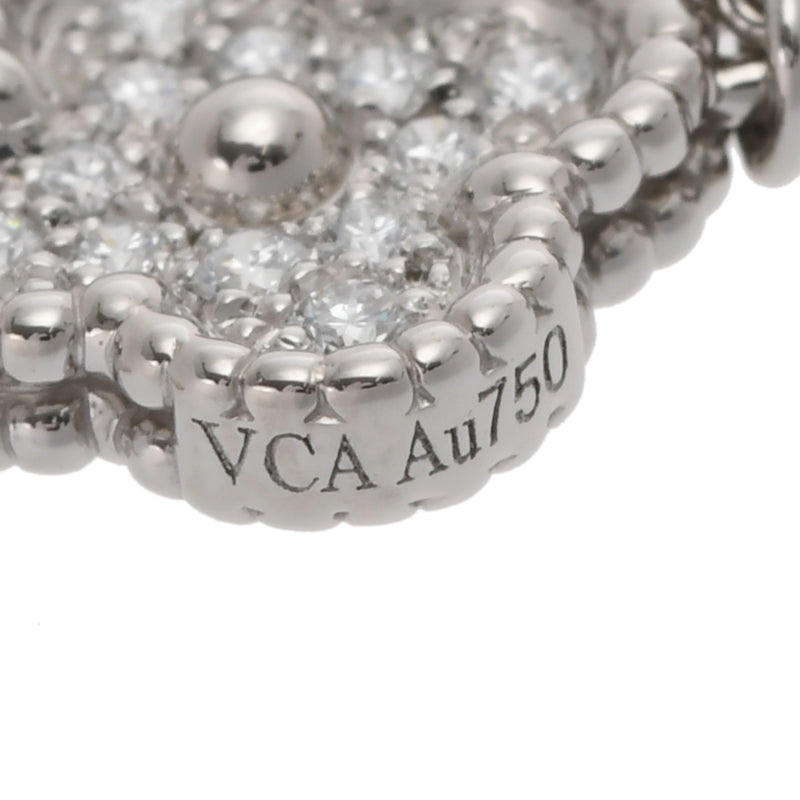 VAN CLEEF & ARPELS ヴァンクリーフ＆アーペル スウィートアルハンブラブレス VCAR085700 レディース K18ホワイトゴールド WG ブレスレット Aランク 中古 銀蔵