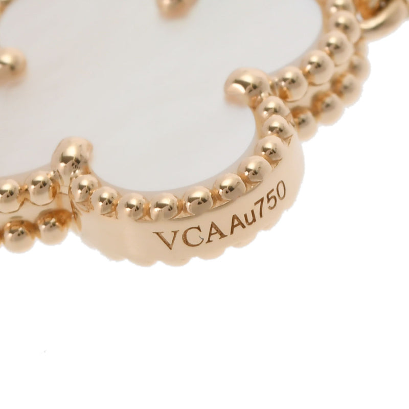 VAN CLEEF & ARPELS ヴァンクリーフ＆アーペル ヴィンテージ アルハンブラ マザー オブ パール  VCARA41800 レディース K18イエローゴールド YG ブレスレット Aランク 中古 銀蔵