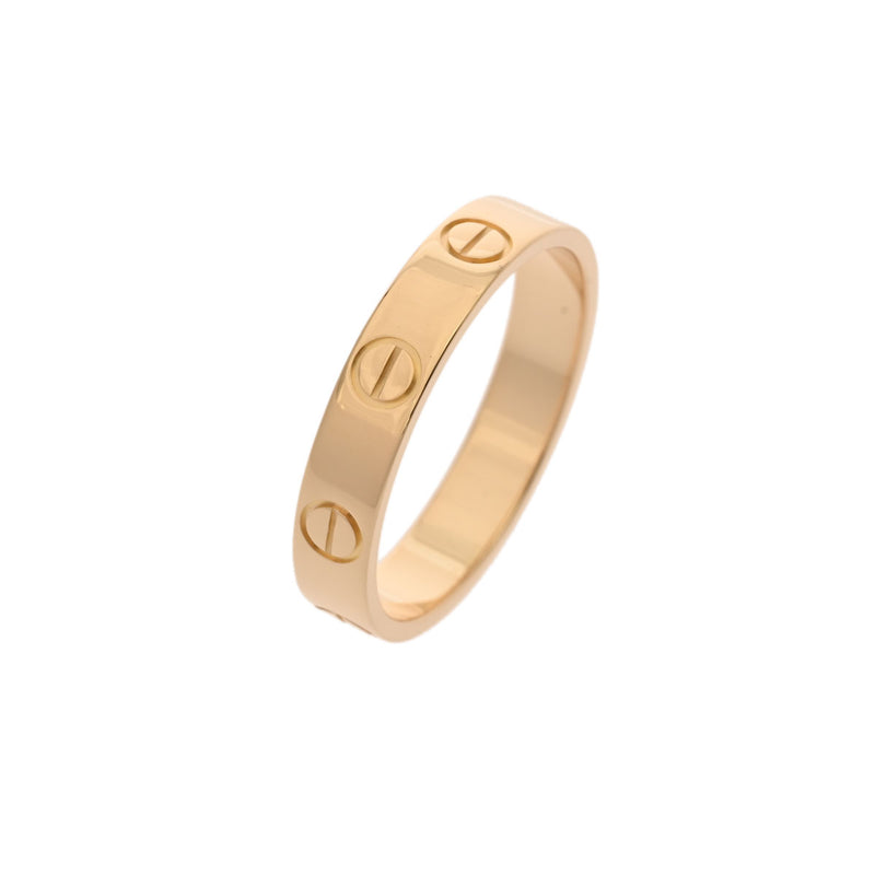 CARTIER カルティエ ミニラブリング #51 11号 レディース K18イエローゴールド YG リング・指輪 Aランク 中古 銀蔵