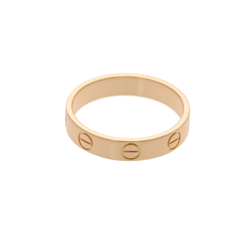 CARTIER カルティエ ミニラブリング #51 11号 レディース K18イエローゴールド YG リング・指輪 Aランク 中古 銀蔵