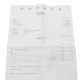 CARTIER カルティエ ジュストアンクル 新型 ハーフダイヤ #18 レディース K18ホワイトゴールド WG ブレスレット Aランク 中古 銀蔵