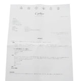 CARTIER カルティエ ジュストアンクル 新型 ハーフダイヤ #18 レディース K18ホワイトゴールド WG ブレスレット Aランク 中古 銀蔵