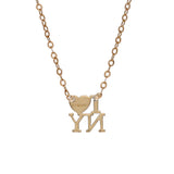 TIFFANY&Co. ティファニー I LOVE NY レディース 18Kイエローゴールド YG ネックレス Aランク 中古 銀蔵