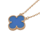 VAN CLEEF & ARPELS ヴァンクリーフ＆アーペル ヴィンテージアルハンブラ アザート VCARP9SY00 レディース K18イエローゴールド YG ネックレス Aランク 中古 銀蔵