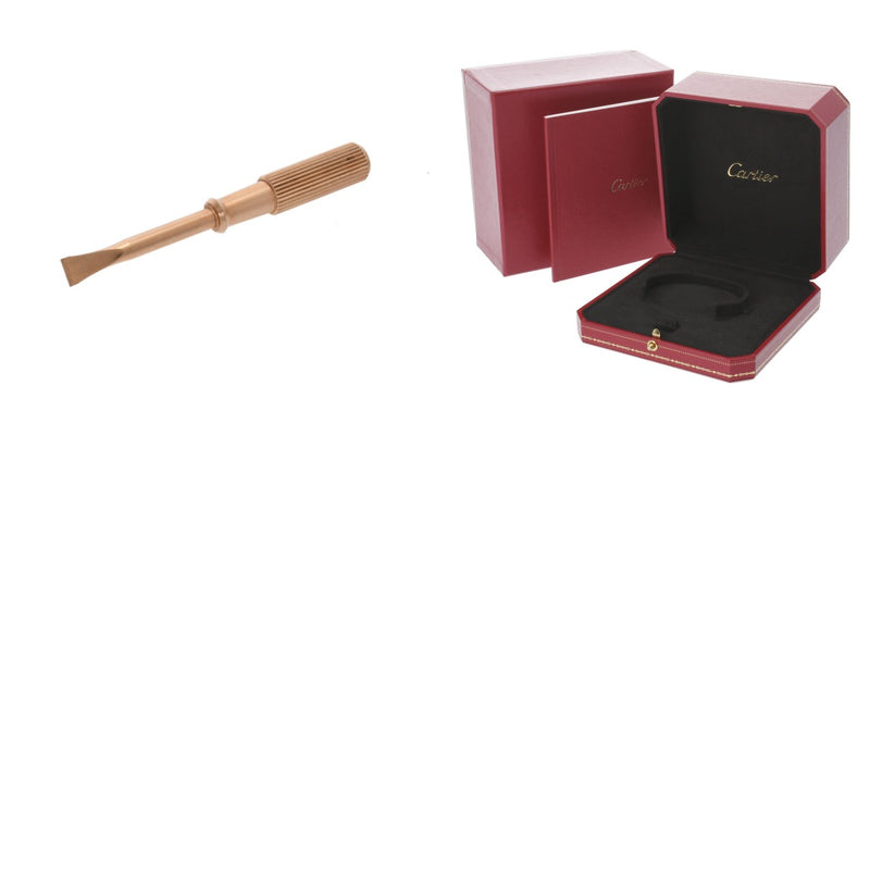 CARTIER カルティエ ラブブレス 新型 #18 レディース K18イエローゴールド YG ブレスレット Aランク 中古 銀蔵