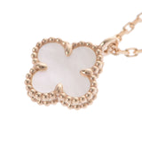 VAN CLEEF & ARPELS ヴァンクリーフ＆アーペル スウィート アルハンブラ マザーオブパール VCARF69100 レディース K18イエローゴールド YG ネックレス Aランク 中古 銀蔵