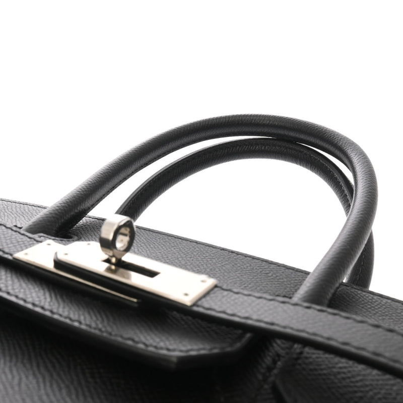 HERMES エルメス バーキン 30 ブラック □M刻印(2009年頃) レディース ヴォーエプソン ハンドバッグ Aランク 中古 銀蔵