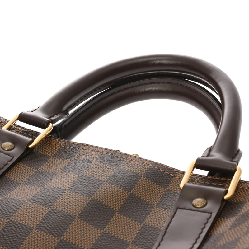 LOUIS VUITTON ルイヴィトン ダミエ キーポル 50 ブラウン N41427 ユニセックス ダミエキャンバス ボストンバッグ Aランク 中古 銀蔵
