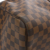 LOUIS VUITTON ルイヴィトン ダミエ キーポル 50 ブラウン N41427 ユニセックス ダミエキャンバス ボストンバッグ Aランク 中古 銀蔵