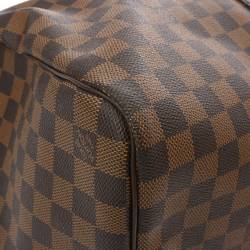 LOUIS VUITTON ルイヴィトン ダミエ キーポル 50 ブラウン N41427 ユニセックス ダミエキャンバス ボストンバッグ Aランク 中古 銀蔵