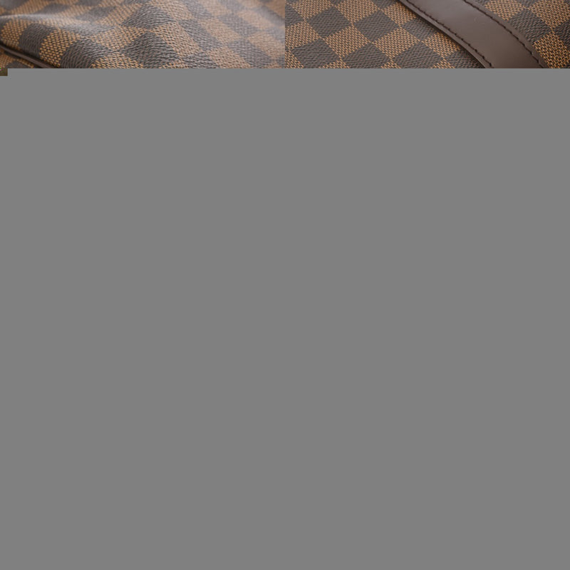 LOUIS VUITTON ルイヴィトン ダミエ キーポル 50 ブラウン N41427 ユニセックス ダミエキャンバス ボストンバッグ Aランク 中古 銀蔵